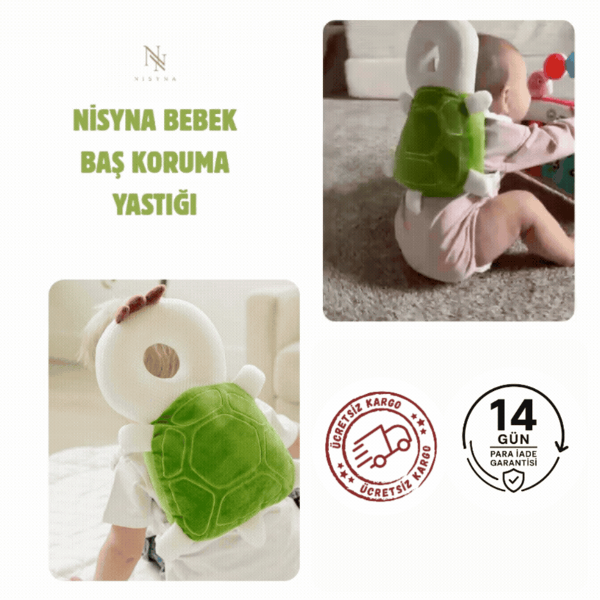 NİSYNA™ BEBEK BAŞ KORUMA YASTIĞI